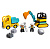 Грузовик и гусеничный экскаватор  Duplo Lego 10931